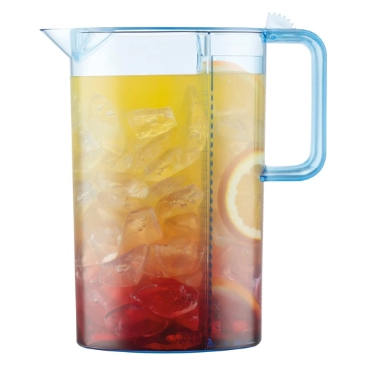 pichet infuseur 3 l bleu transparent - ceylon - bodum