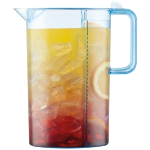 pichet infuseur 3 l bleu transparent - ceylon - bodum