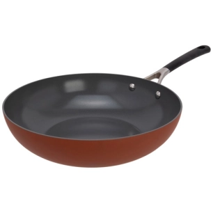 poêle wok 28 cm - cerapro terracotta - cosy & trendy