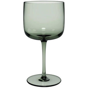 lot 2 verres à pied 27 cl vert - like glass - villeroy et boch