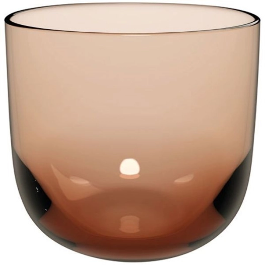 lot 2 gobelets bas 28 cl argile - like glass - villeroy et boch