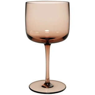 lot 2 verres à pied 27 cl argile - like glass - villeroy et boch