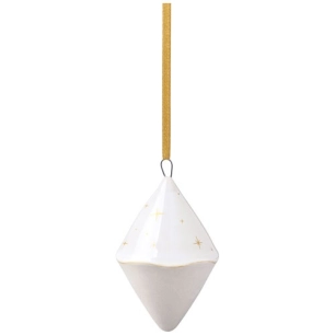 suspension double cône - winter glow ornament - villeroy et boch