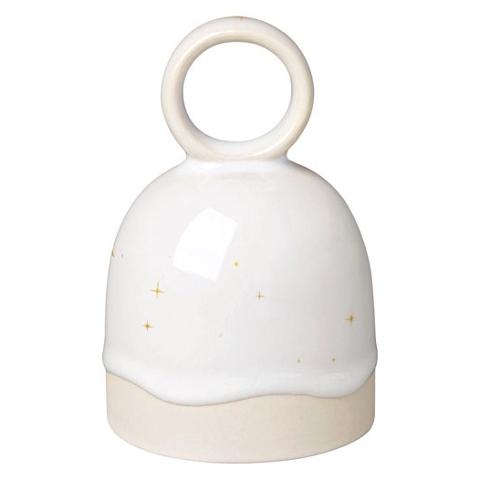 décoration à poser cloche de table - winter glow - villeroy et boch