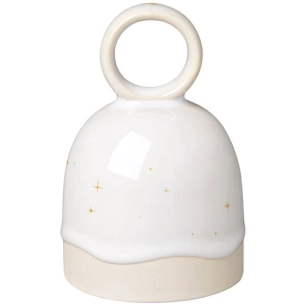 décoration à poser cloche de table - winter glow - villeroy et boch