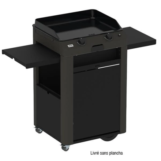 chariot en acier galvanisé pour plancha fusion 60 - 58028270880p - eno