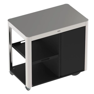 desserte inox avec porte - achille - pdis20185 - eno