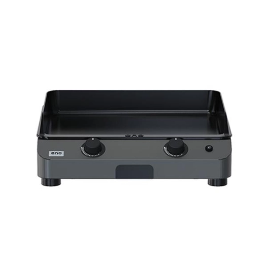 plancha gaz 60 cm 2 feux châssis acier - fusion 60 - 580232010701 - eno