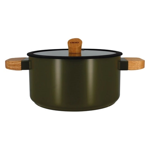 faitout 24 cm kaki - ector - ogoliving