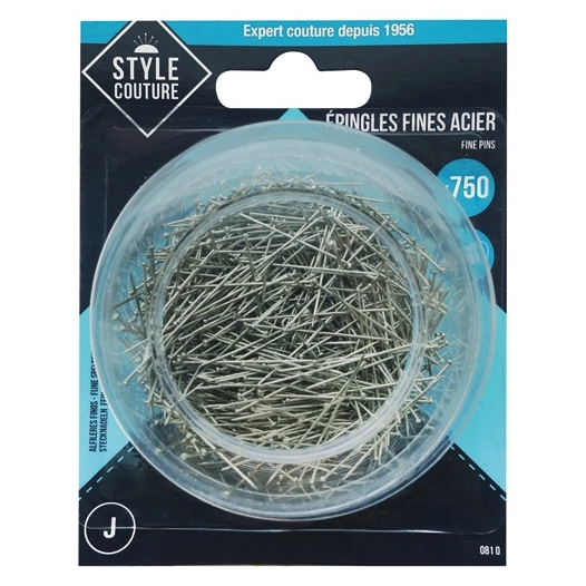 epingles fines acier x750 - style couture