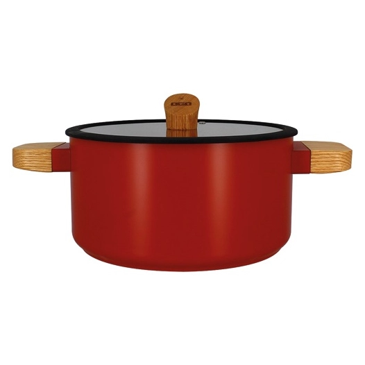 faitout 24 cm paprika - ector - ogoliving