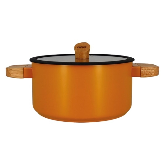 faitout 24 cm jaune - ector - ogoliving