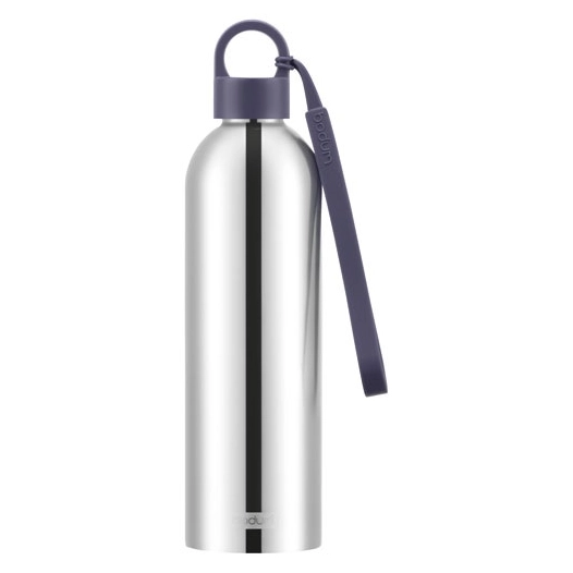 gourde isotherme 0.5 l inox & bleu - melior - bodum