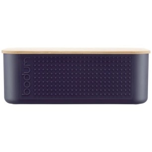 boîte à pain 29 x 19 x 11 cm bleue - bistro - bodum