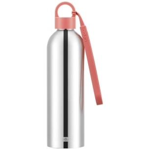 gourde isotherme 0.5 l inox & rose - melior - bodum