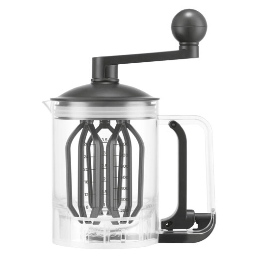 distributeur et mélangeur de pâte à crêpes - noir - bodum