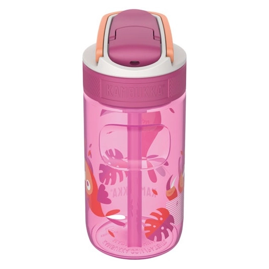 gourde enfant 400 ml toucan- lagoon kids - kambukka bibo