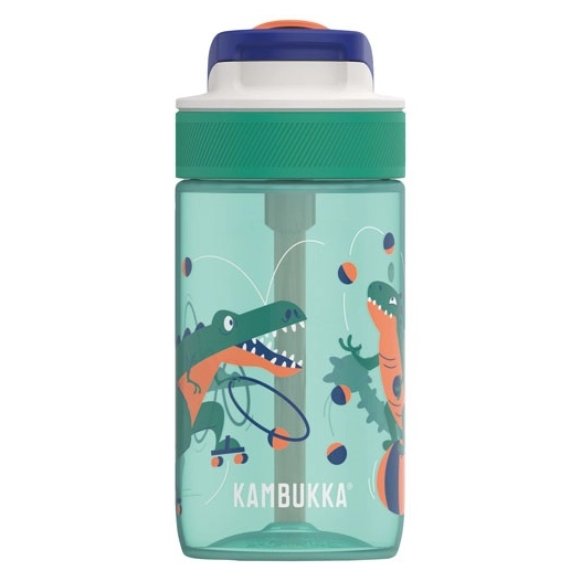 gourde enfant 400 ml dinosaure - lagoon kids - kambukka bibo