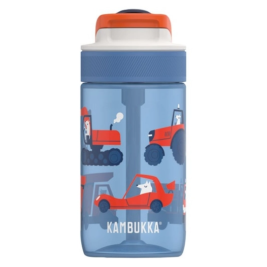gourde enfant 400 ml road dogs- lagoon kids - kambukka bibo