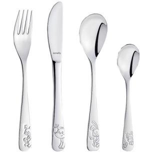 set couverts enfants 4 pièces - forest - amefa