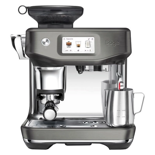 machine expresso inox noir - barista touch impress - ses881bst4feu1 - sage