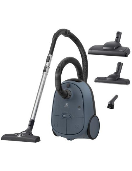 Aspirateur Sac Electrolux 600 EB61C4DB Puissance d'aspiration et filtration HEPA silencieuse - ELECTROLUX