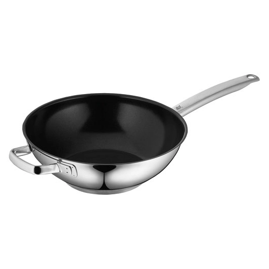 poêle wok 28 cm + contrepoignée - durado - wmf
