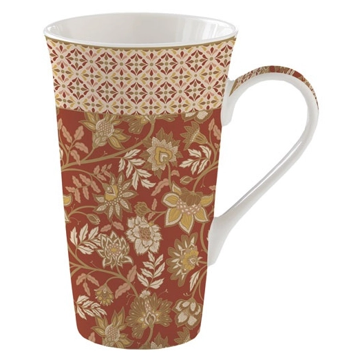 coffret mug géant 60 cl - fleurs de rêves - easy life
