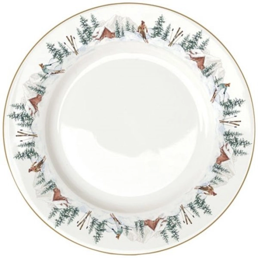 assiette plate 26.5 cm - chalet - easy life