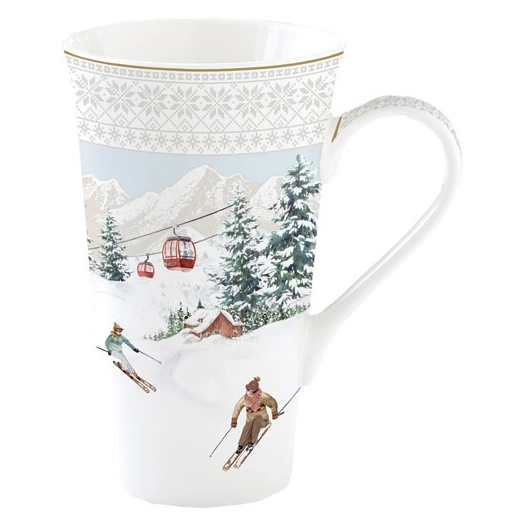 coffret mug géant 60 cl - chalet - easy life