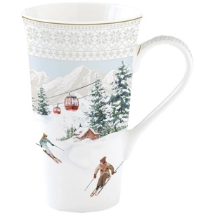 coffret mug géant 60 cl - chalet - easy life
