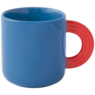 coffret mug 35 cl bleu & rouge - creative - easy life