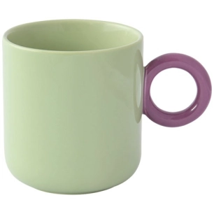 coffret mug 35 cl vert & violet - creative - easy life