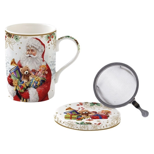 coffret tisanière 35 cl - santa is coming - easy life