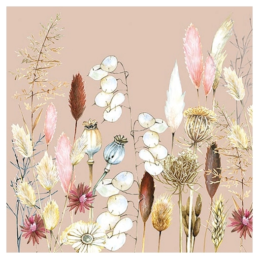 lot 20 serviettes en papier 33 x 33 cm - pot-pourri - ambiente