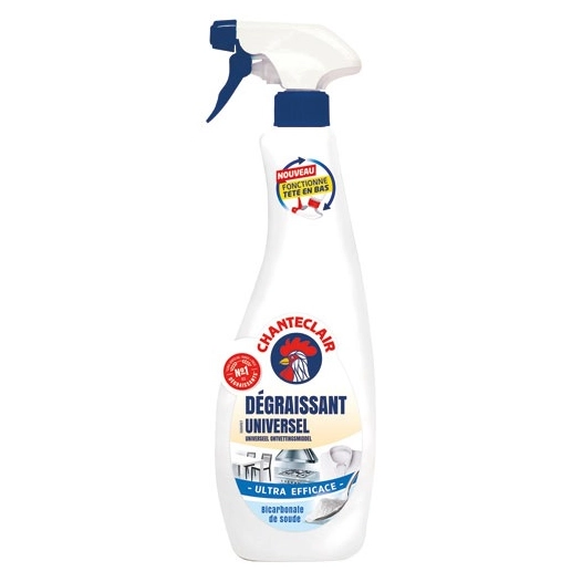 chanteclair spray degraissant universel bicarbonate 600 ml - chanteclair