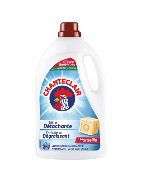 Chanteclair Lessive Marseille 1.8L Nettoyage puissant, parfum authentique Marseille - CHANTECLAIR