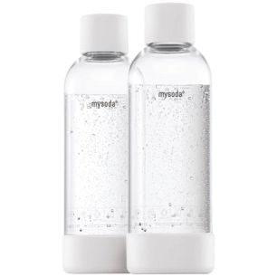pack de 2 bouteilles 1 l blanches - mysoda
