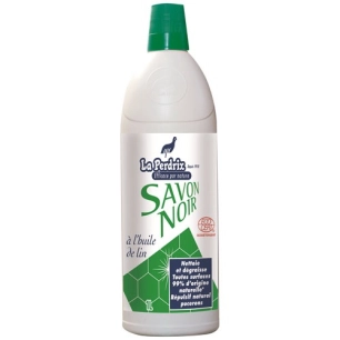 savon noir écologique liquide huile de lin 1l - la perdrix