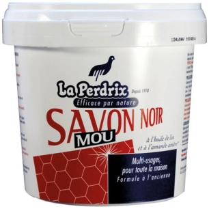 pot savon noir mou 500g - la perdrix
