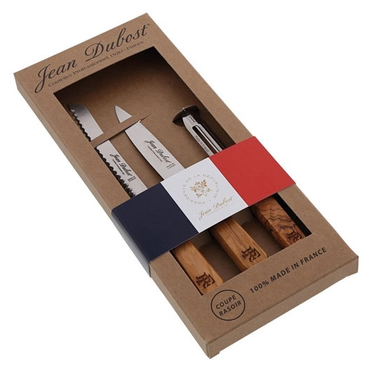 coffret trio de cuisine - élysée présidence de la république - jean dubost