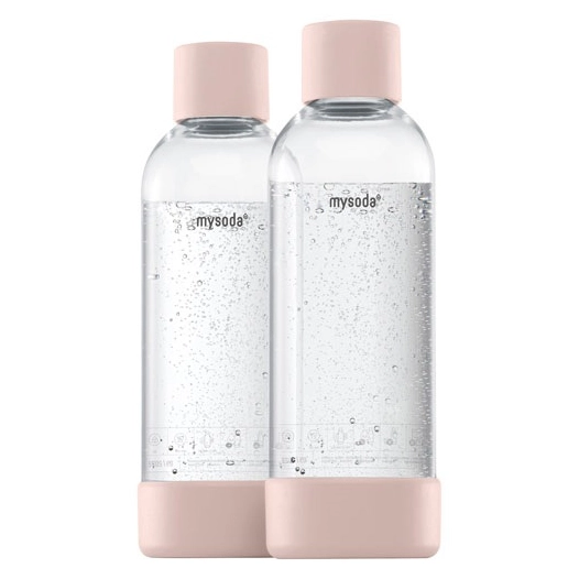 pack de 2 bouteilles 1 l roses - mysoda