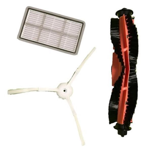 consommables allinonez8pro (2 brosses, 1 filtre) - 4842 pack brosse+filtre - eziclean