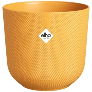 pot jazz rond d.19cm jaune ambré - elho