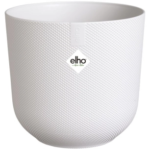 pot jazz rond d.23cm blanc soie - elho