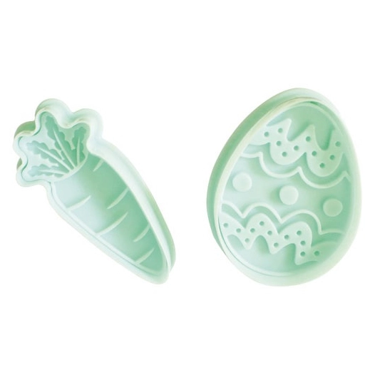 lot 2 découpoirs éjecteurs - pâques - scrapcooking