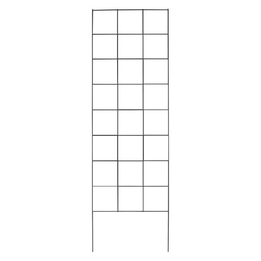 treillage rectangul. mural ou à planter 45x150 cm anthracit - louis moulin