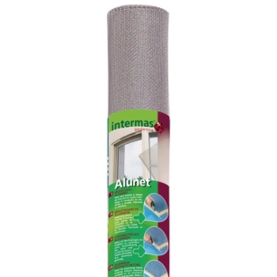 toile moustiquaire alu 1mx30m - intermas gardening