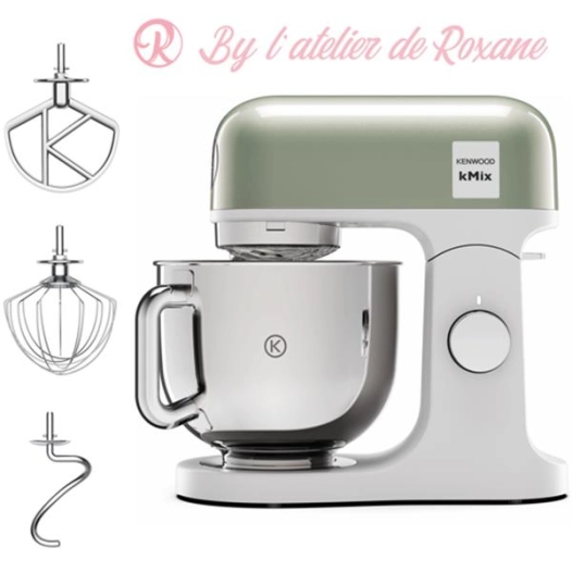 robot pâtissier vert lichen - kmix - kmx768gr - kenwood