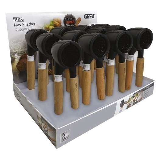 présentoir 12 casse-noix - duos - gefu